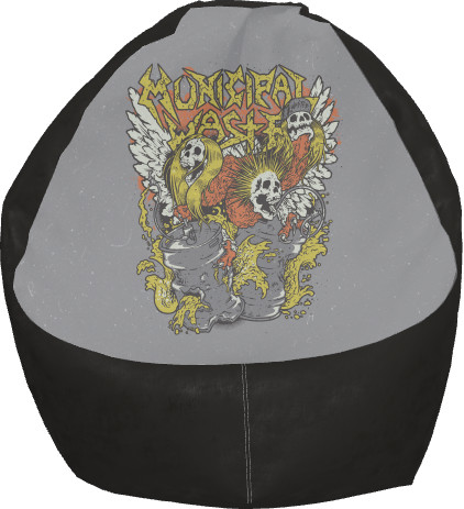 Bean Bag Chair - Municipal Waste 3 - Mfest