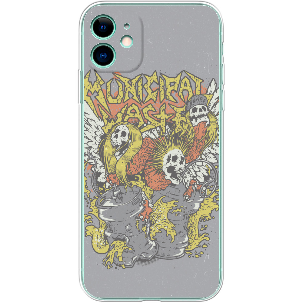 Чехол iPhone - Municipal Waste 3 - Mfest