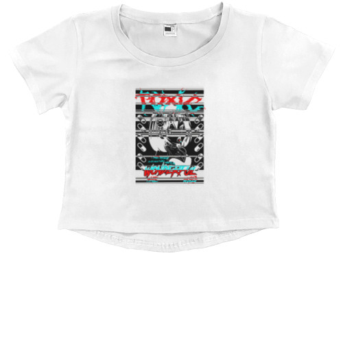 Kids' Premium Cropped T-Shirt - TOXIN ANIME - Mfest