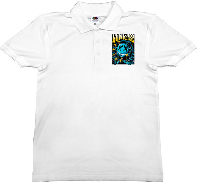 Man's Polo Shirt Fruit of the loom - BLINK-182 [20] - Mfest