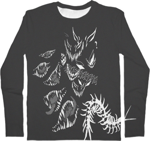 Men's Longsleeve Shirt 3D - SFP (DEAD INSIDE) - Mfest