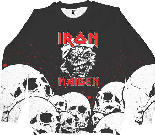 Kids' Sweatshirt 3D - IRON MAIDEN [10] - Mfest