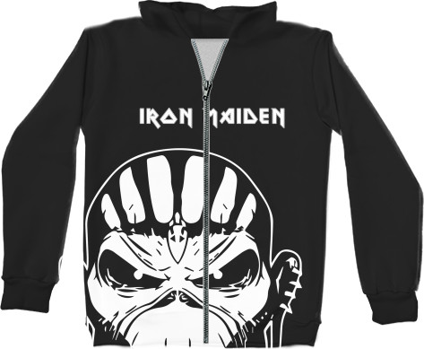 Unisex Zip-through Hoodie 3D - IRON MAIDEN [12] - Mfest