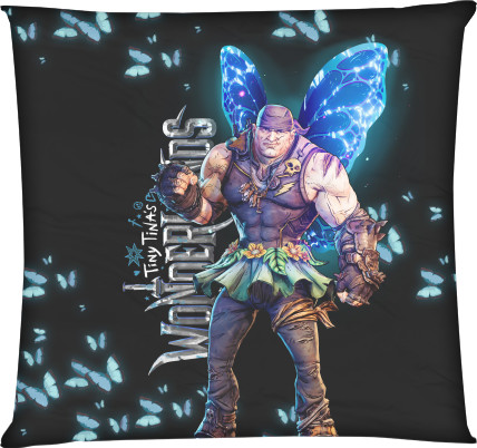 Square Throw Pillow - Tiny Tina’s Wonderlands [3] - Mfest