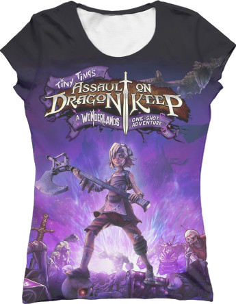 Women's T-Shirt 3D - Tiny Tina’s Wonderlands [2] - Mfest