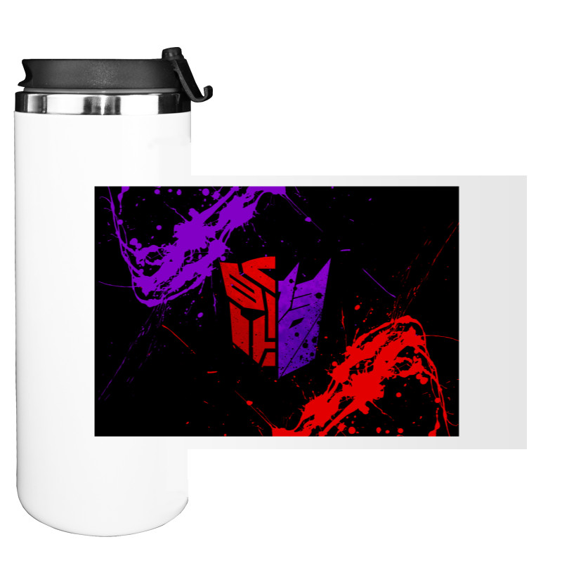 Water Bottle on Tumbler - Transformers [5] - Mfest