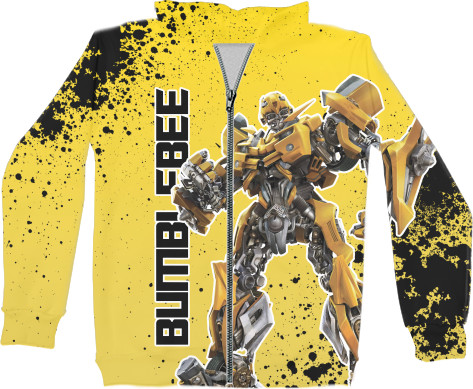 Unisex Zip-through Hoodie 3D - Transformers [4] - Mfest