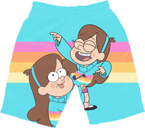 Men's Shorts 3D - GRAVITY FALLS [1] - Mfest