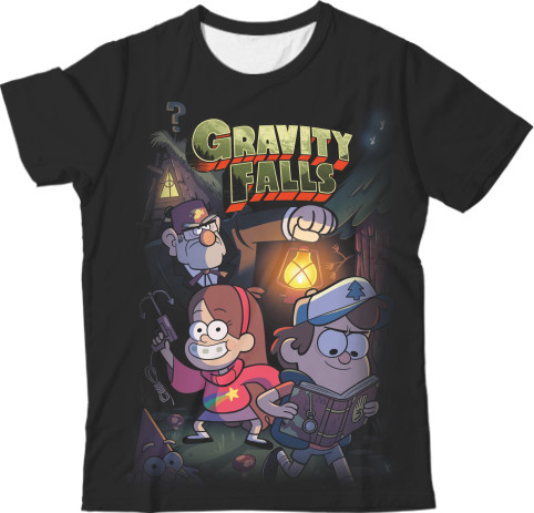 Kids' T-Shirt 3D - GRAVITY FALLS [2] - Mfest