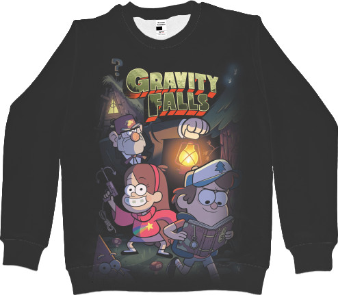 Світшот 3D Дитячий - GRAVITY FALLS [2] - Mfest