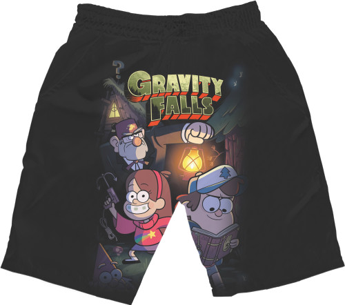 Men's Shorts 3D - GRAVITY FALLS [2] - Mfest