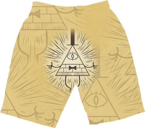 Men's Shorts 3D - GRAVITY FALLS [3] - Mfest