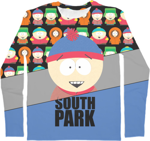 Men's Longsleeve Shirt 3D - south park 13 - Mfest