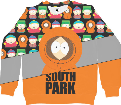 Men's Sweatshirt 3D - south park 10 - Mfest