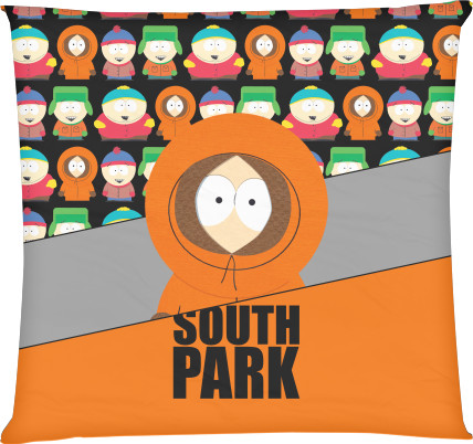 Подушка квадратна - south park 10 - Mfest