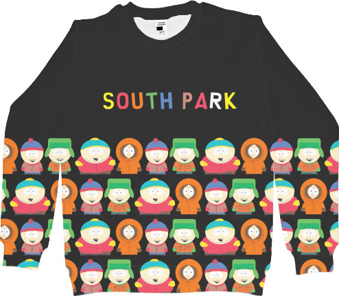 Men's Sweatshirt 3D - south park 9 - Mfest