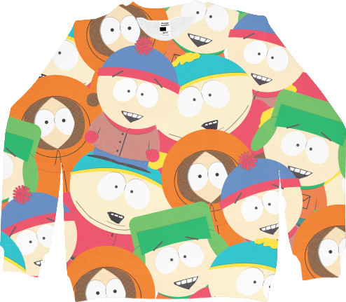 Men's Sweatshirt 3D - south park 7 - Mfest