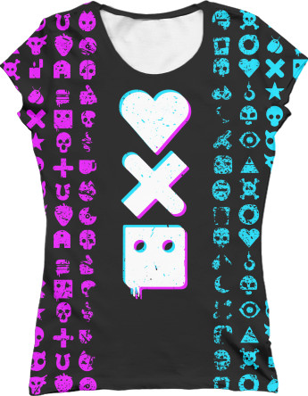 Women's T-Shirt 3D - Love Death and Robots 4 - Mfest