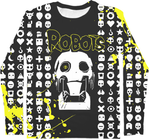 Men's Longsleeve Shirt 3D - Love Death and Robots 5 - Mfest