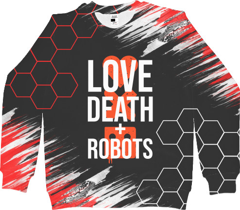 Men's Sweatshirt 3D - Love Death and Robots 6 - Mfest