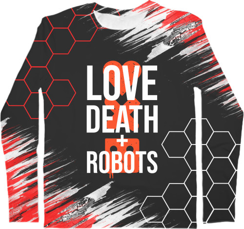 Men's Longsleeve Shirt 3D - Love Death and Robots 6 - Mfest