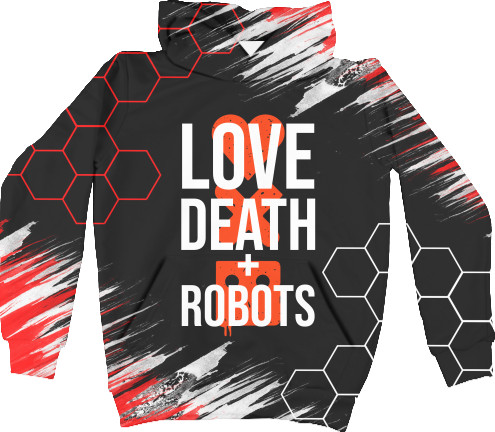 Unisex Hoodie 3D - Love Death and Robots 6 - Mfest