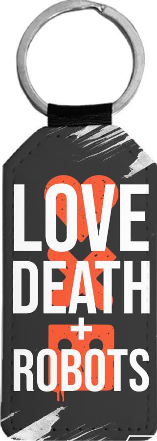 Rectangular Keychain - Love Death and Robots 6 - Mfest