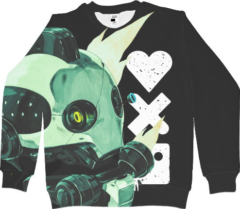 Women's Sweatshirt 3D - Love Death and Robots 8 - Mfest