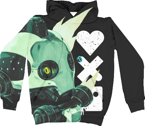 Unisex Hoodie 3D - Love Death and Robots 8 - Mfest