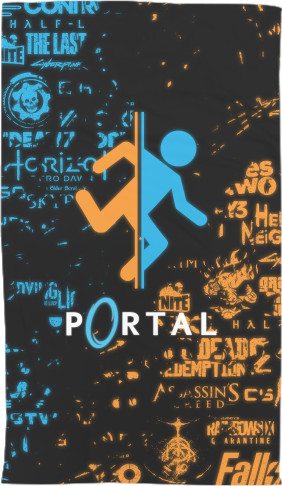 Полотенце 3D - PORTAL | GAMES - Mfest