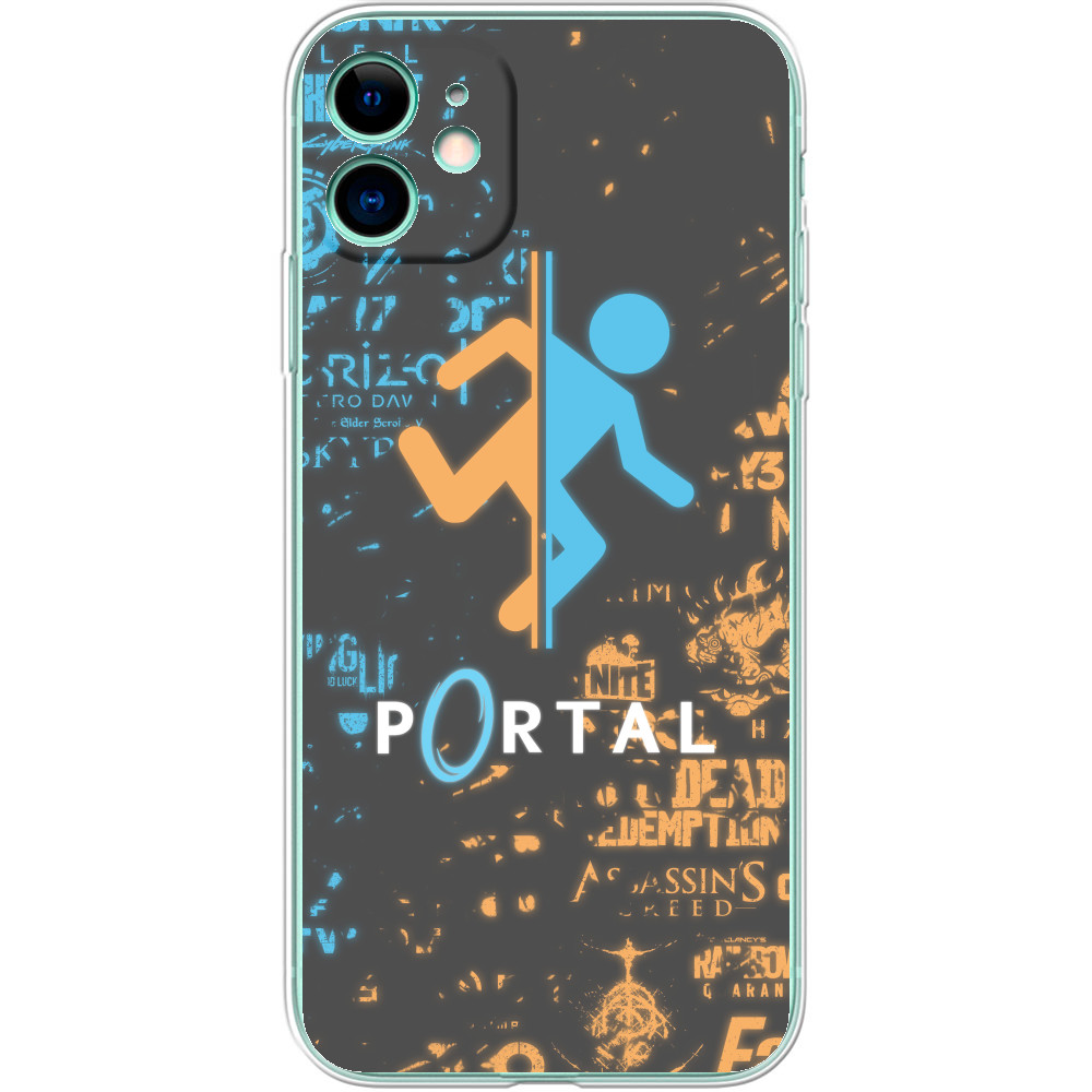 Чехол iPhone - PORTAL | GAMES - Mfest