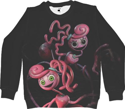 Kids' Sweatshirt 3D - Poppy Playtime (Mommy) 4 - Mfest