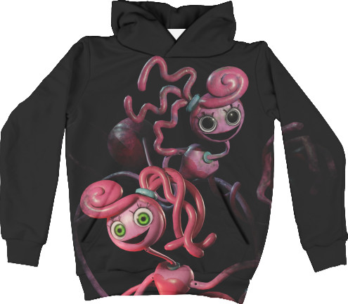 Unisex Hoodie 3D - Poppy Playtime (Mommy) 4 - Mfest