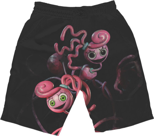 Men's Shorts 3D - Poppy Playtime (Mommy) 4 - Mfest