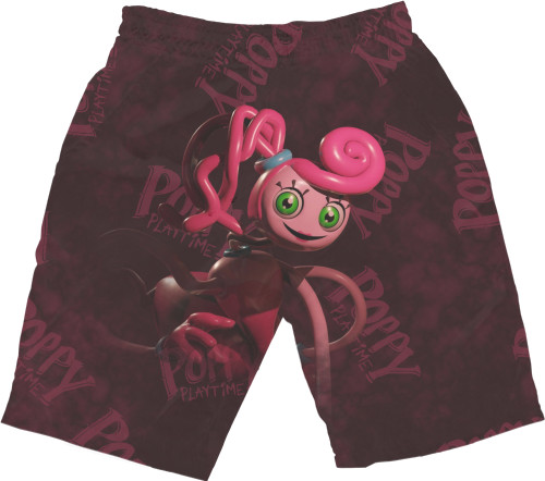 Men's Shorts 3D - Poppy Playtime (Mommy) 3 - Mfest