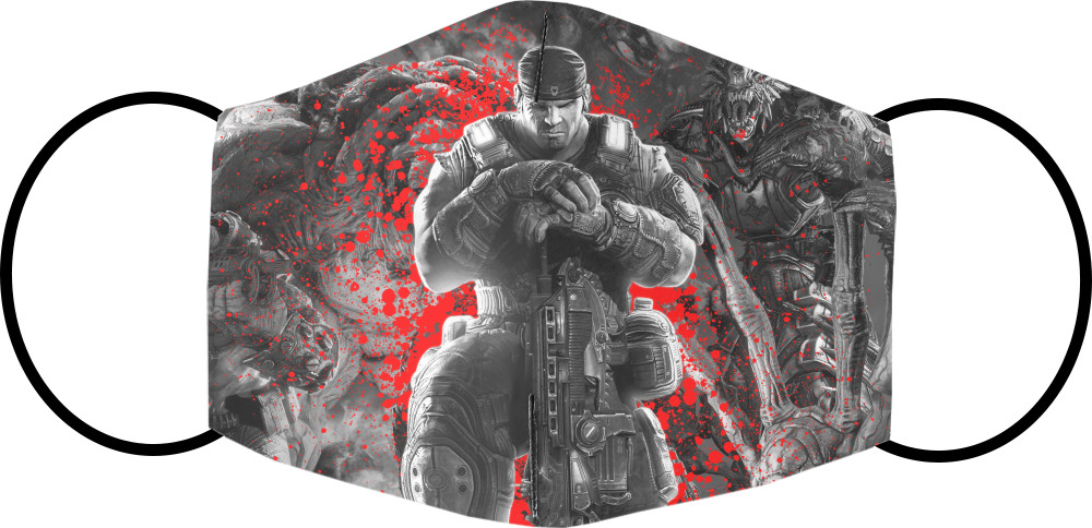 Face Mask - Gears of War 8 - Mfest