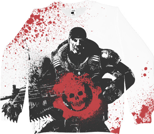 Women's Sweatshirt 3D - Gears of War 9 - Mfest