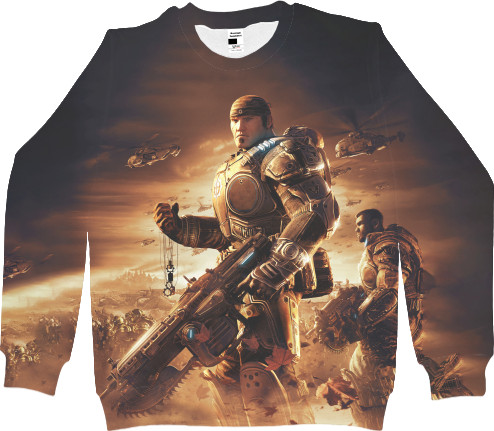 Men's Sweatshirt 3D - Gears of War 11 - Mfest