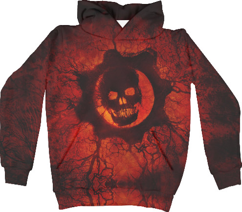 Unisex Hoodie 3D - Gears of War 12 - Mfest