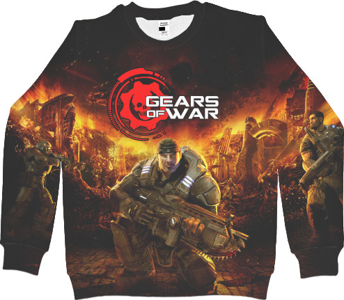 Men's Sweatshirt 3D - Gears of War 13 - Mfest