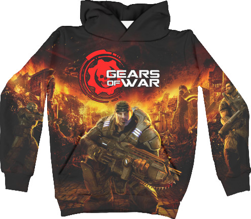 Unisex Hoodie 3D - Gears of War 13 - Mfest