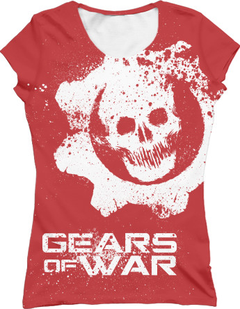 Women's T-Shirt 3D - Gears of War 15 - Mfest