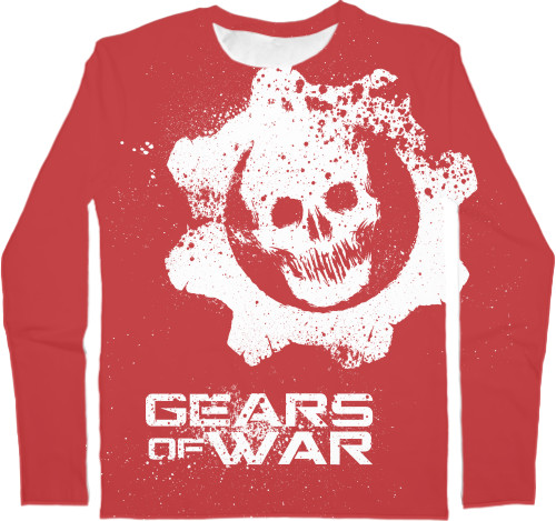 Men's Longsleeve Shirt 3D - Gears of War 15 - Mfest