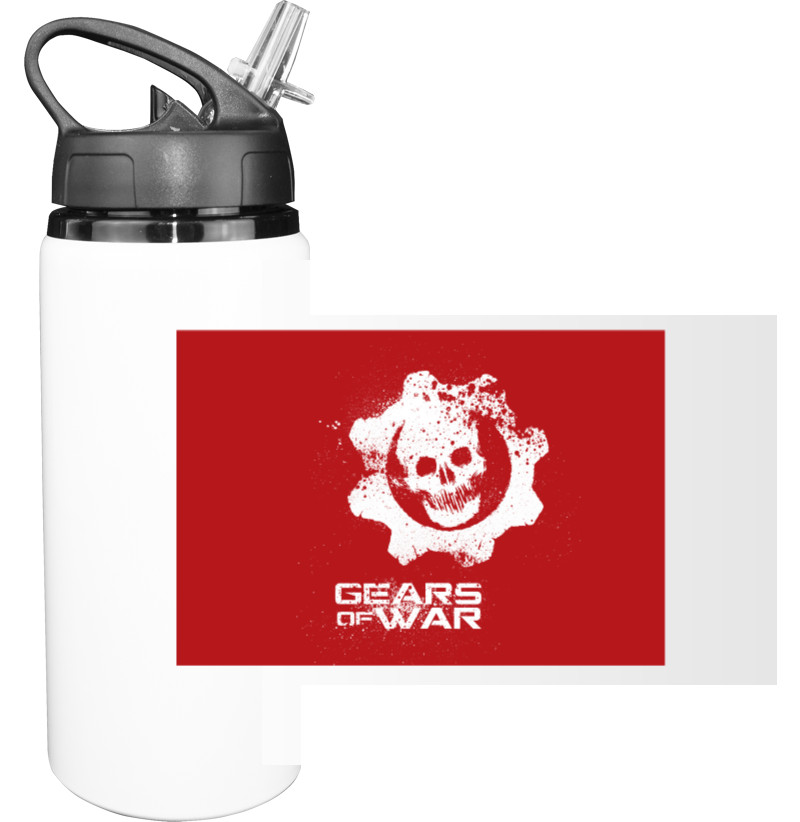 Sport Water Bottle - Gears of War 15 - Mfest