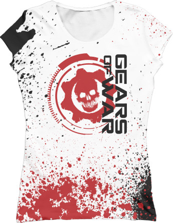 Women's T-Shirt 3D - Gears of War 16 - Mfest