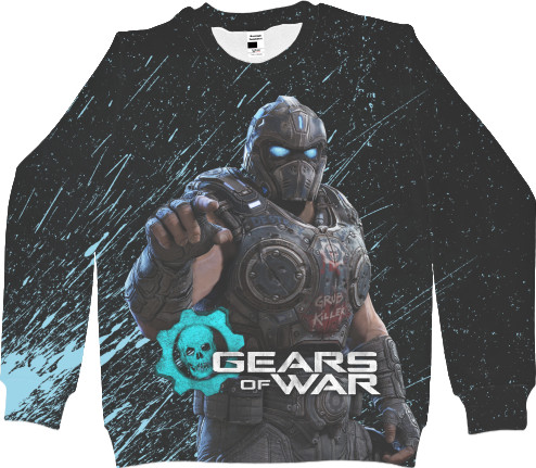 Women's Sweatshirt 3D - Gears of War 17 - Mfest