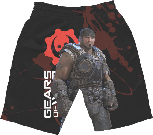 Men's Shorts 3D - Gears of War 20 - Mfest