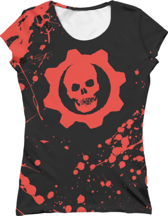 Women's T-Shirt 3D - Gears of War 21 - Mfest