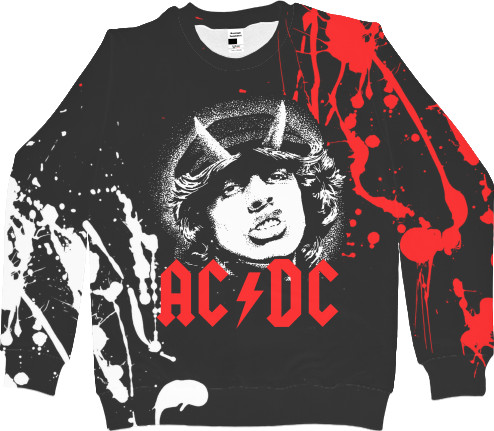 Men's Sweatshirt 3D - AC/DC 5 - Mfest