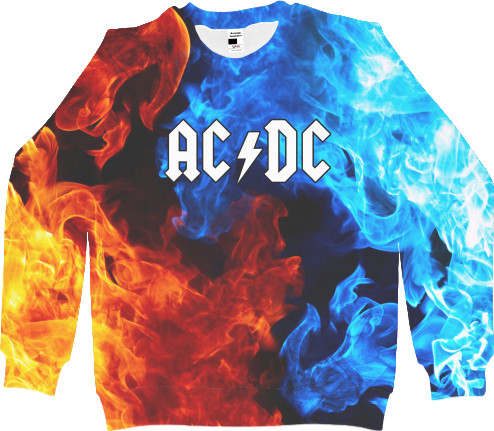 Men's Sweatshirt 3D - AC/DC 3 - Mfest